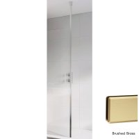 Roman Haven Select Square Floor to Ceiling Brace Kit - Brushed Brass