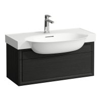 Laufen The New Classic 800mm Vanity Unit with One Drawer - Blacked Oak