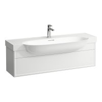 Laufen The New Classic 1200mm Vanity Unit with One Drawer - Gloss White