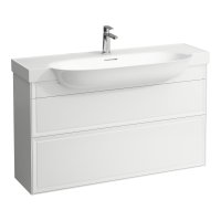 Laufen The New Classic 1200mm Vanity Unit with Two Drawers - Matt White