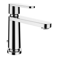 Laufen The New Classic Basin Mixer and Pop Up Waste with 130mm Projection - Chrome