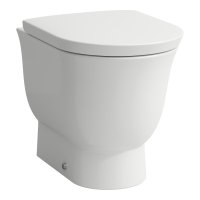 Laufen The New Classic Rimless Back to Wall Toilet Pan - Matt White