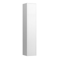 Laufen The New Classic Left Hand Tall Cabinet - Matt White