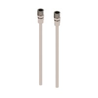 Abacus Basin Isolation Valve Extensions - Brushed Nickel