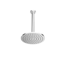 Abacus Round Head and Ceiling Arm - Chrome