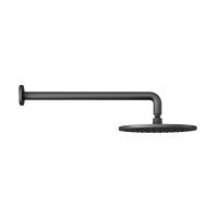 Abacus Round Head and Wall Arm - Matt Black