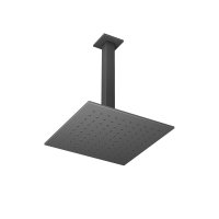 Abacus Square Head and Ceiling Arm - Anthracite