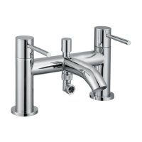 Abacus Iso Bath Filler & Hand Shower - Chrome