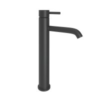 Abacus Iso Tall Mono Basin Mixer - Matt Black