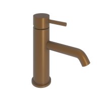 Abacus Iso Mono Basin Mixer - Brushed Bronze