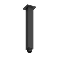 Abacus Emotion Square 250mm Fixed Ceiling Arm - Matt Black