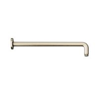 Abacus Emotion Round Fixed Wall Arm 380mm - Brushed Nickel