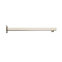 Abacus Emotion Square 370mm Fixed Wall Arm - Brushed Nickel