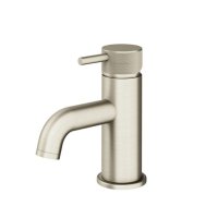 Abacus Iso Pro Mini Mono Basin Mixer - Brushed Nickel