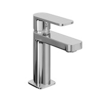 Abacus Edge Mono Basin Mixer - Chrome