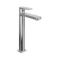 Abacus Edge Tall Mono Basin Mixer - Chrome