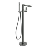 Abacus Edge Freestanding Bath-Shower Mixer - Anthracite