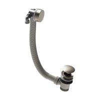 Abacus EZ Clean Bath Filler & Click Waste - Brushed Nickel