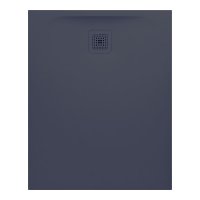 Laufen Pro Marbond Anthracite 1100 x 800mm Shower Tray (Drain on Short Side)