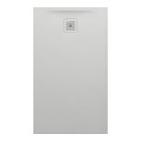 Laufen Pro Marbond Light Grey 1200 x 700mm Shower Tray (Drain on Short Side)