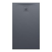 Laufen Pro Marbond Anthracite 1200 x 900mm Shower Tray (Drain on Short Side)