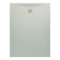 Laufen Pro Marbond Light Grey 1300 x 700mm Shower Tray (Drain on Short Side)