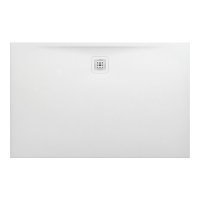 Laufen Pro Marbond White 900 x 800mm Shower Tray (Drain on Long Side)