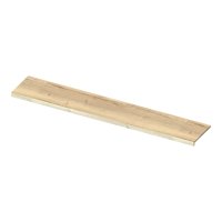 Abacus 1800 x 320mm Bathroom Shelf - Oak Wood Effect