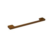 Abacus Single Furniture Handle for Shaker Units - Brushed Brass