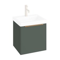 Abacus S3 Concepts 450mm Vanity Unit - Matt Sage Green