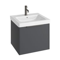 Abacus S3 Concepts 550mm Vanity Unit & Basin - Matt Anthracite