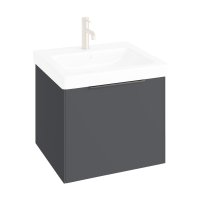 Abacus S3 Concepts 600mm Vanity Unit - Matt Anthracite