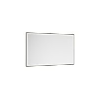 Abacus Line 1200 x 600mm Framed Mirror - Anthracite