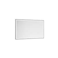 Abacus Line 1200 x 600mm Framed Mirror - Silver