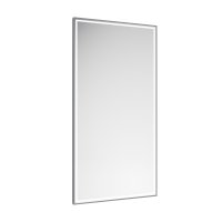 Abacus Line 800 x 500mm Framed Mirror - Anthracite