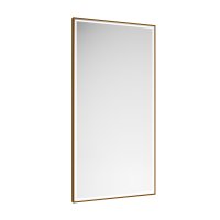 Abacus Line 800 x 500mm Framed Mirror - Bronze