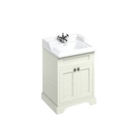 Burlington 650mm Vanity Unit with Two Doors & Basin - Sand