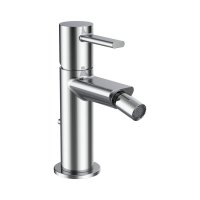 Laufen Meda Bidet Mixer with Pop-Up Waste - Chrome