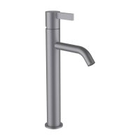 Kartell by Laufen 125mm Projection Tall Basin Mixer - Stainless Steel