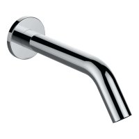 Kartell by Laufen Wall-Mounted Bath Spout and Pop-Up Waste - Chrome