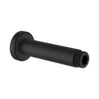 Laufen 100mm Ceiling Bracket with 1/2" Round Flange - Matt Black