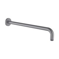 Laufen 420mm Wall Bracket with 1/2" Round Flange - Stainless Steel