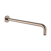 Laufen 420mm Wall Bracket with 1/2" Round Flange - Rose Gold