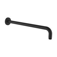 Laufen 420mm Wall Bracket with 1/2" Round Flange - Matt Black