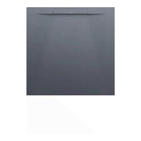 Laufen Pro S 900 x 900mm Marbond Shower Tray - Anthracite