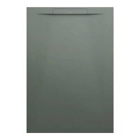 Laufen Pro S 1300 x 900mm Marbond Shower Tray - Concrete