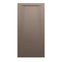 Laufen Pro S 1600 x 800mm Marbond Shower Tray - Matt Cafe