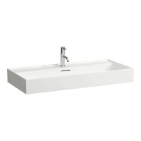 Kartell by Laufen 1000mm Wall-Hung 1 Tap Hole Basin