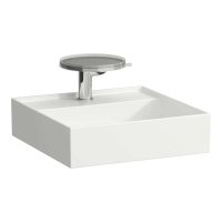 Kartell by Laufen 460mm 1 Tap Hole Basin with Concealed Outlet & Ground Base