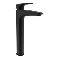 Laufen Laurin Eco+ Tall Basin Mixer - Matt Black